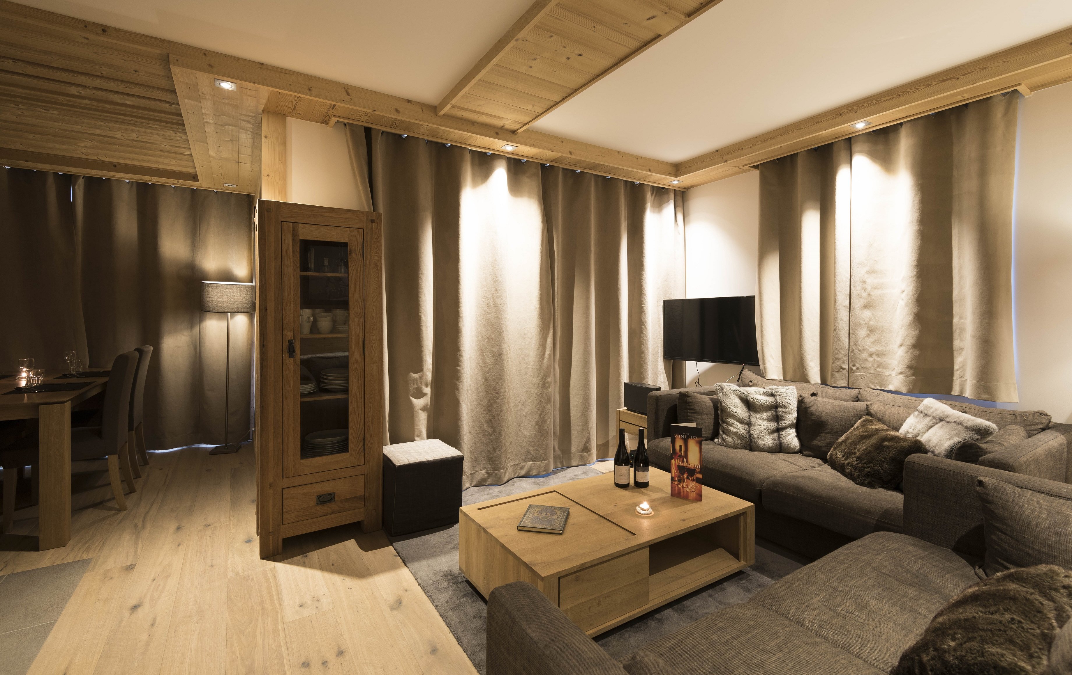 Chalet bellevue in courchevel, france « le ski