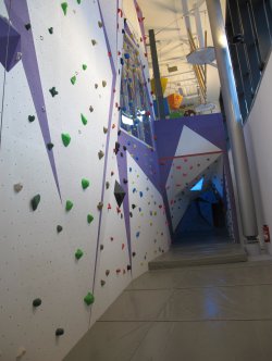 Courchevel Aquamotion Ecalade Climbing Wall